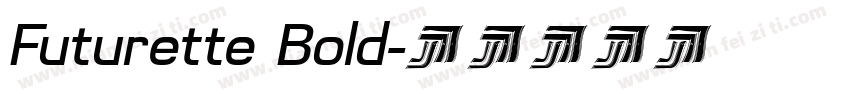 Futurette Bold字体转换